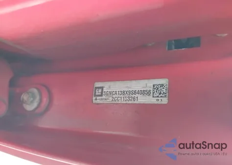 2009 Chevrolet Hhr Ls из США, поврежденный, VIN 3GNCA13BX9S640856